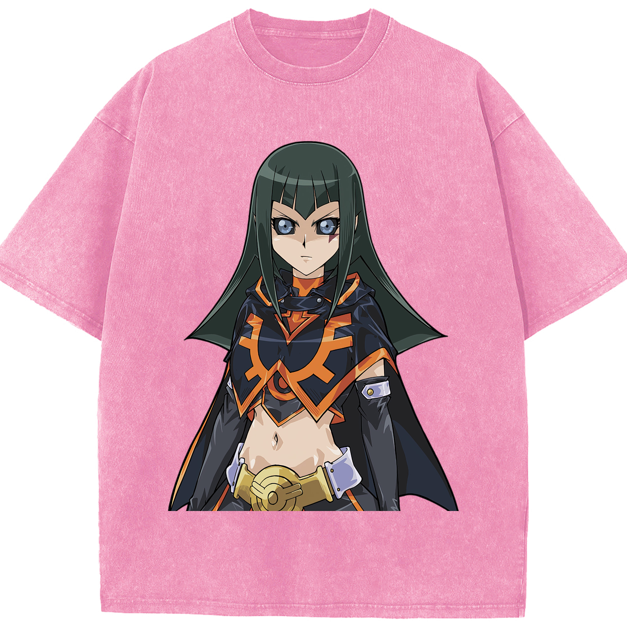 （画像用） 遊☆戯☆王 Yu-Gi-Oh! 綿100% ヴィンテージ風 半袖Tシャツ（フロントプリント）